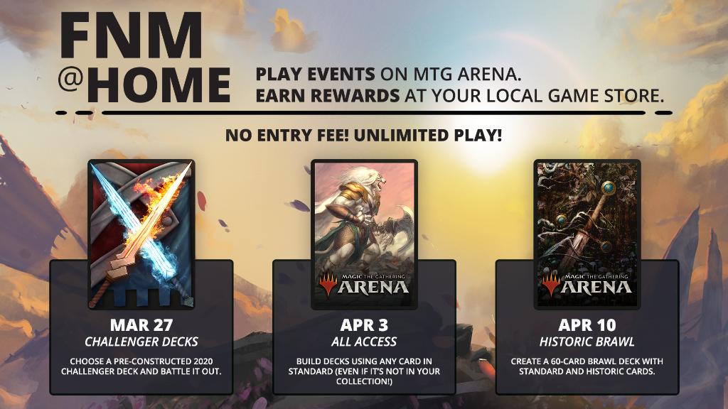 Two New FNM at Home events for Arena!